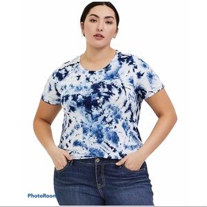 NWT Torrid Tie Dye Super Soft T-Shirt Size 1X